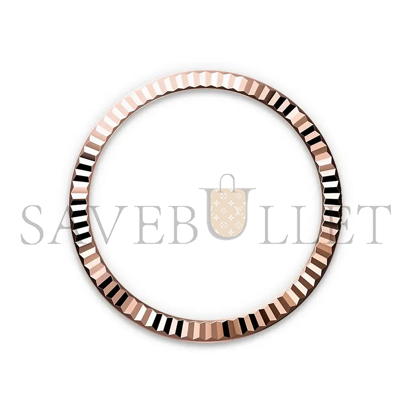 ROLEX DATEJUST 31 OYSTER 31 MM EVEROSE GOLD M278275